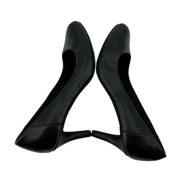 Time & Tru Black Pumps Size 8 1/2 Women’s - Picture 5 of 8